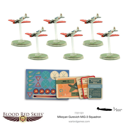 Mikoyan - Gurevich MiG - 3 Squadron - Flugzeuge - Warlord Games - 772211021