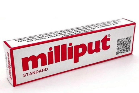 Milliput Standard Yellow - Grey - Zubehör - Milliput - MLP000490