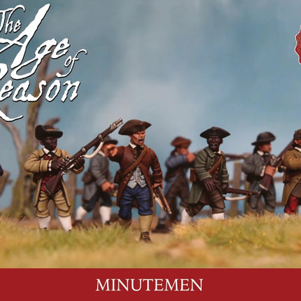 Minutemen - Infanterie - Wargames Atlantic - WAAAR001