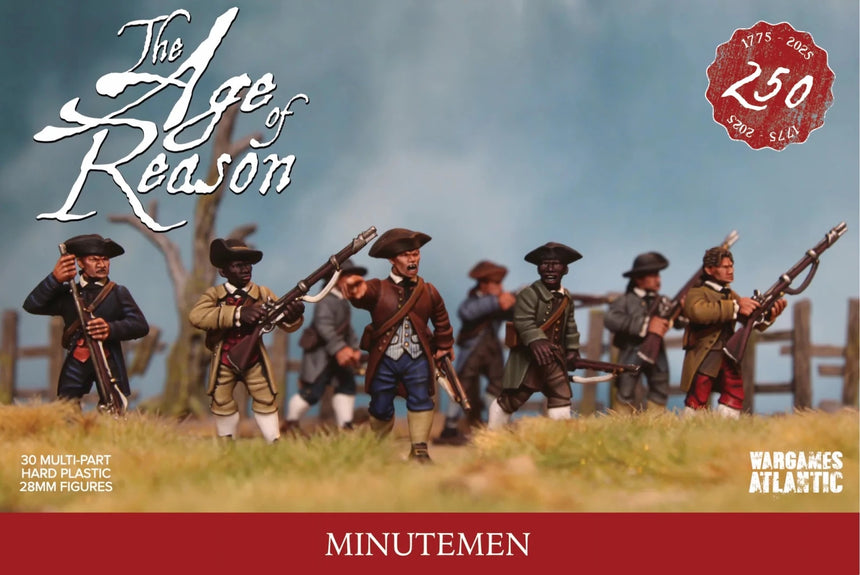 Minutemen - Infanterie - Wargames Atlantic - WAAAR001