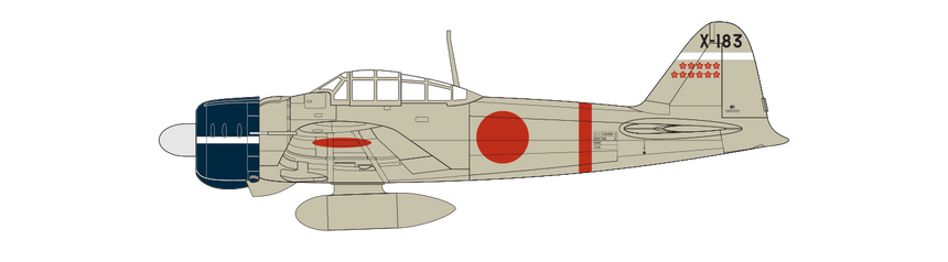 A01005B Mitsubishi A6M2b Zero