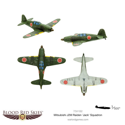 Mitsubishi J2M Raiden 'Jack' Squadron - Flugzeuge - Warlord Games - 772411052