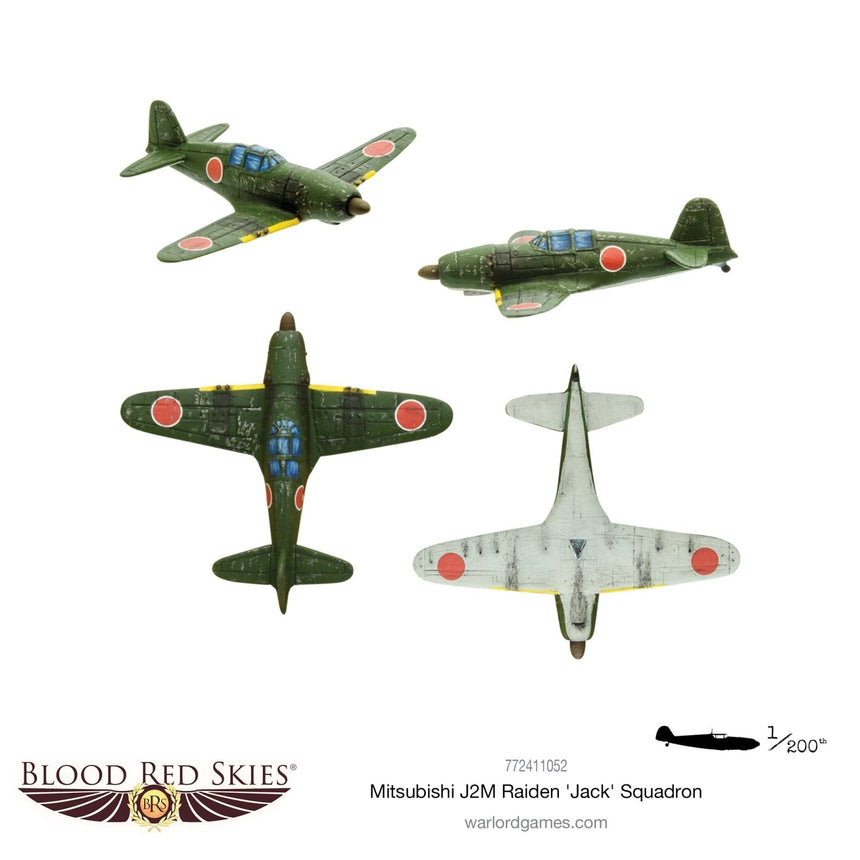 Mitsubishi J2M Raiden 'Jack' Squadron - Flugzeuge - Warlord Games - 772411052