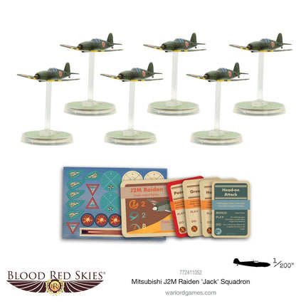 Mitsubishi J2M Raiden 'Jack' Squadron - Flugzeuge - Warlord Games - 772411052