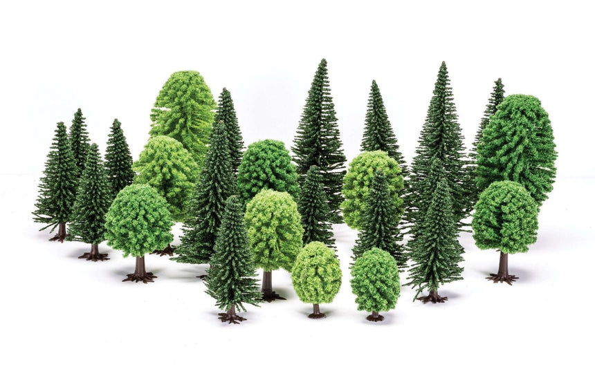 Mixed Trees (5cm - 14cm) x20 - Gelände - Hornby - R7201