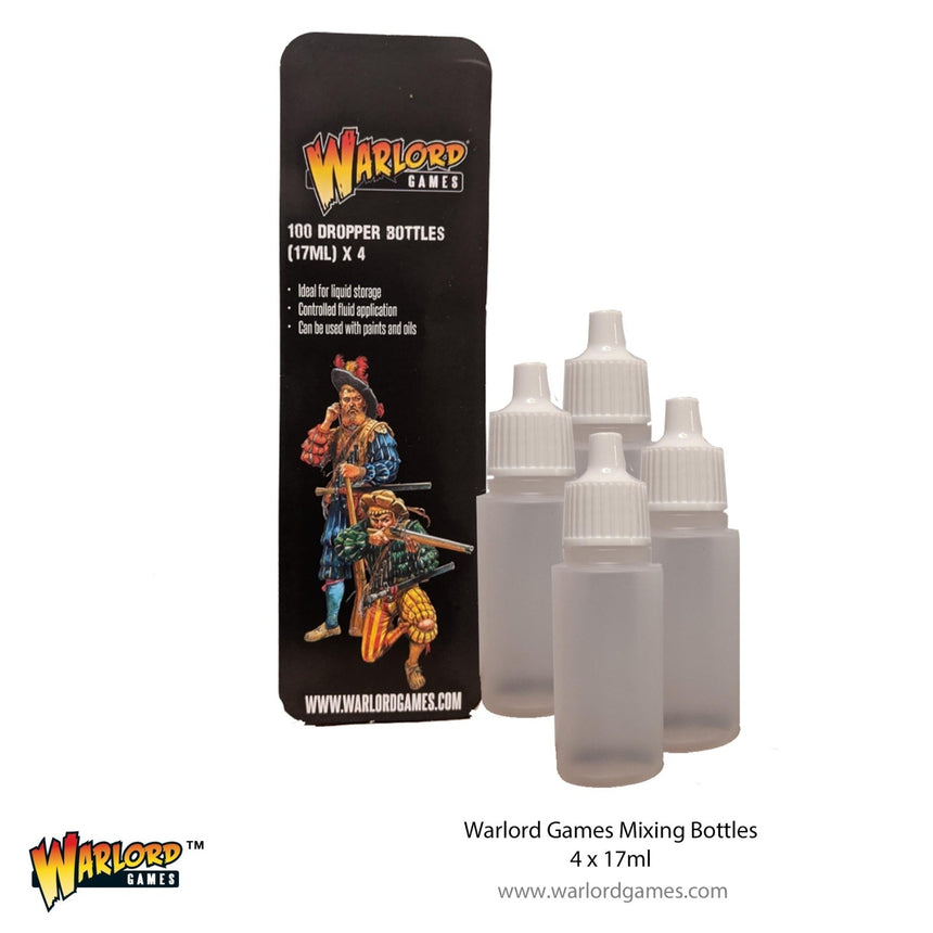 Mixing Bottles (4) x 17ml - Zubehör - Warlord Games - 843419916