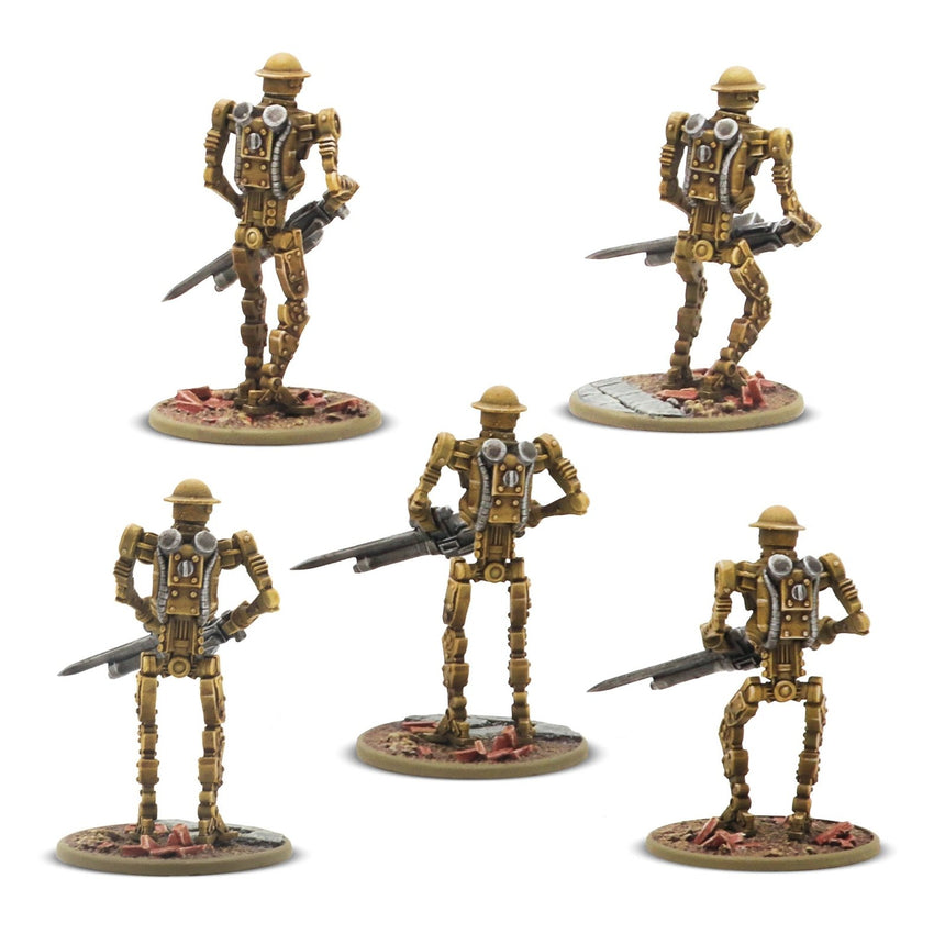 Mk I Automated Infantry Squad with MMG - Infanterie - Warlord Games - 452200602