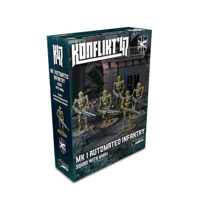 Mk I Automated Infantry Squad with MMG - Infanterie - Warlord Games - 452200602
