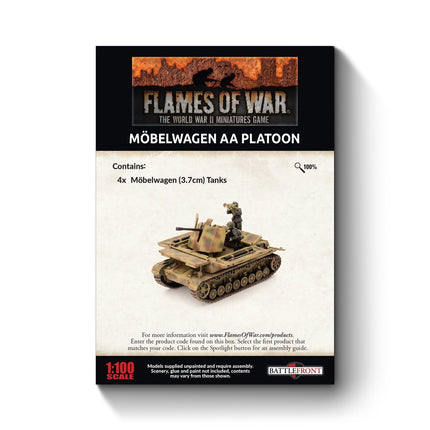 Möbelwagen 3.7cm Flakpanzer Platoon