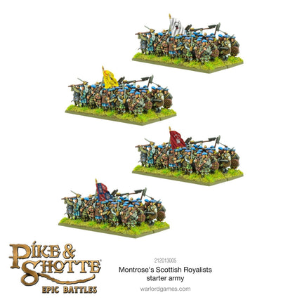 Montrose's Scottish Royalists Starter Army - Starterarmee - Warlord Games - 212013005