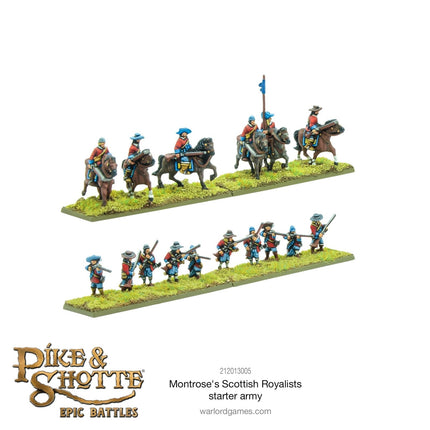 Montrose's Scottish Royalists Starter Army - Starterarmee - Warlord Games - 212013005