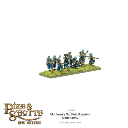 Montrose's Scottish Royalists Starter Army - Starterarmee - Warlord Games - 212013005
