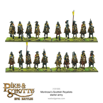 Montrose's Scottish Royalists Starter Army - Starterarmee - Warlord Games - 212013005