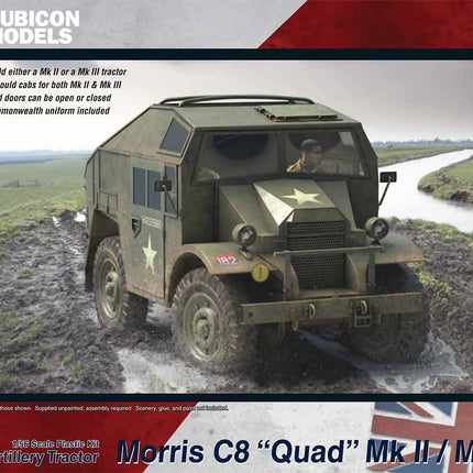Morris C8 'Quad' Mk II/Mk III Field Artillery Tractor - Fahrzeuge - Rubicon Models UK Ltd - 280114