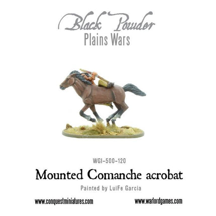 Mounted Comanche Acrobat - Kavallerie - Warlord Games - WGI-500-120