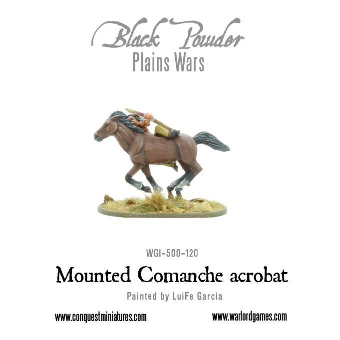 Mounted Comanche Acrobat - Kavallerie - Warlord Games - WGI-500-120