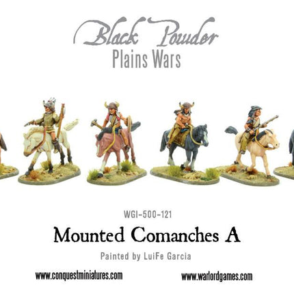 Mounted Comanches A - Kavallerie - Warlord Games - WGI-500-121