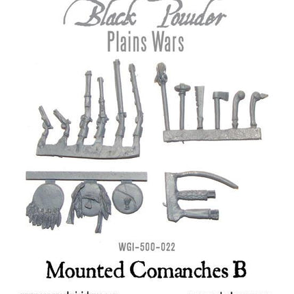 Mounted Comanches B - Kavallerie - Warlord Games - WGI-500-022