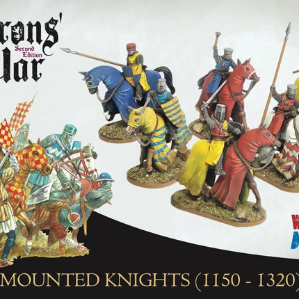 Mounted Knights (1150 - 1320) - Kavallerie - Wargames Atlantic - WAAAC004