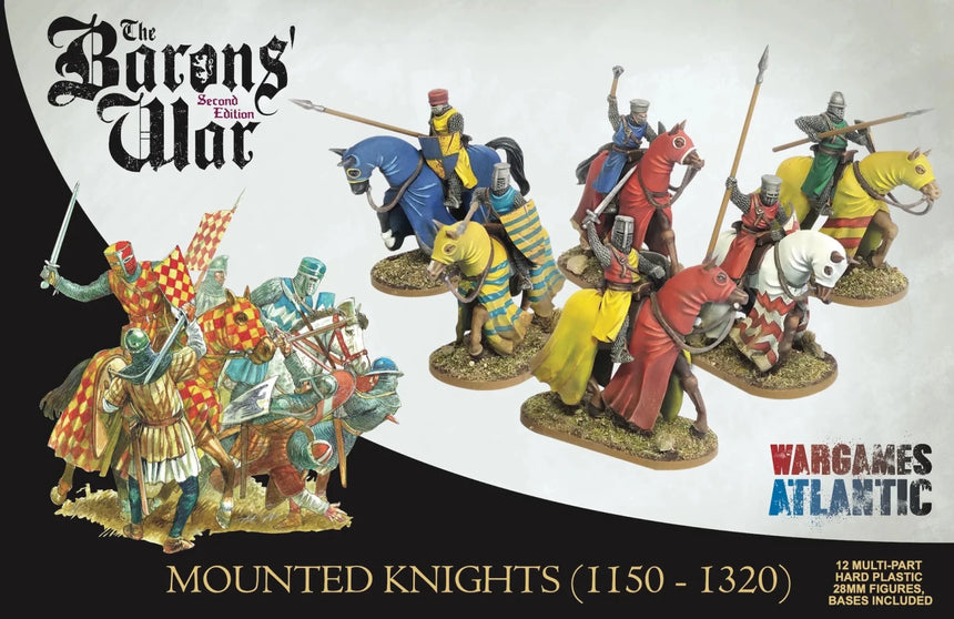 Mounted Knights (1150 - 1320) - Kavallerie - Wargames Atlantic - WAAAC004