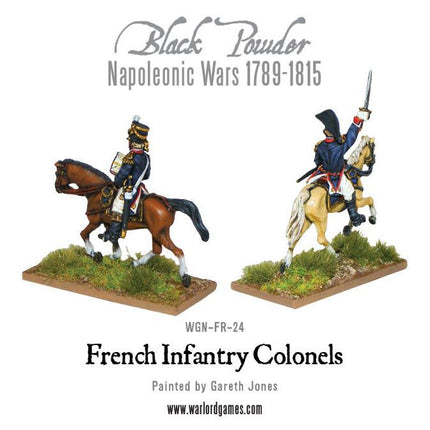 Mounted Napoleonic French Infantry Colonels - Sonder - /Einzelmodelle - Warlord Games - WGN-FR-24