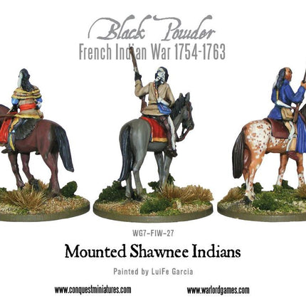 Mounted Shawnee