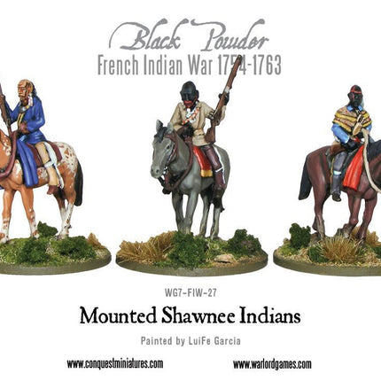 Mounted Shawnee