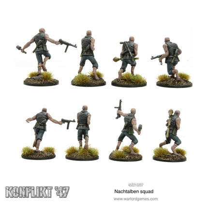 Nachtalben Squad - Infanterie - Warlord Games - 452210207