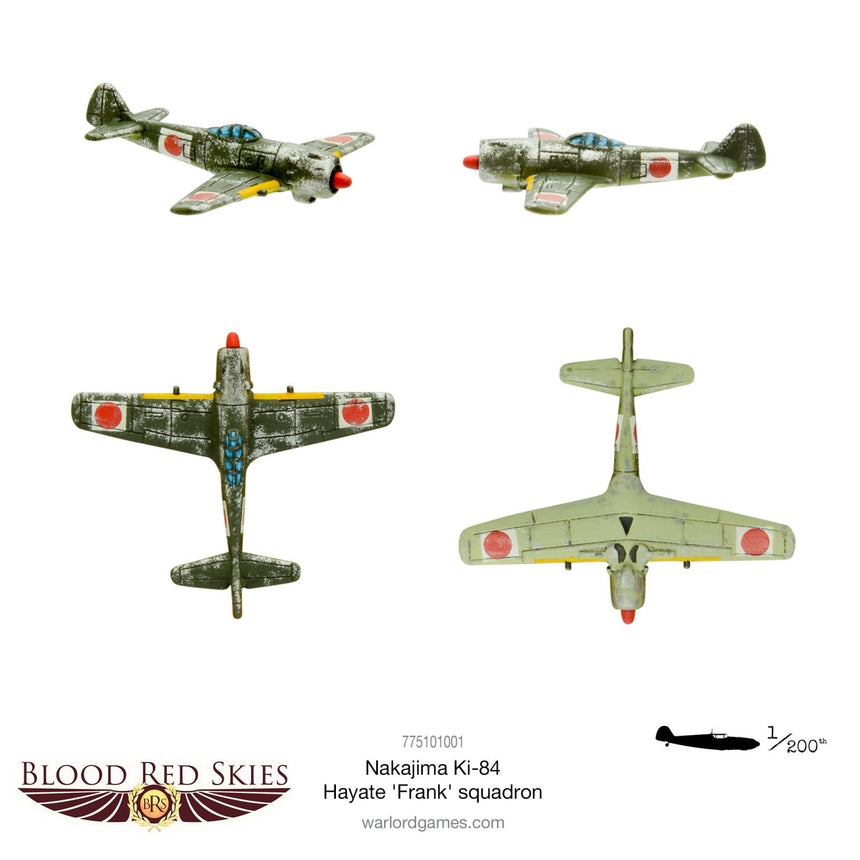 Nakajima Ki - 84 'Frank' Squadron - Flugzeuge - Warlord Games - 775101001