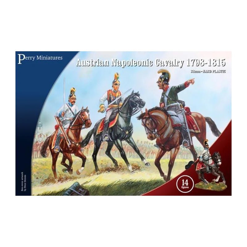 Napoleonic Austrian - German Cavalry - Cuirassiers, Dragoons, Chevauxlegers 1798 - 1815 - Kavallerie - Perry Miniatures - PM-AN80