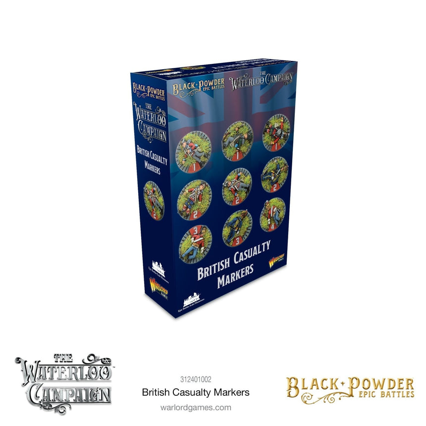 Napoleonic British Casualty Markers - Zubehör - Warlord Games - 312401002