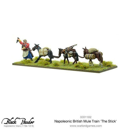 Napoleonic British Mule Train 'The Stick'
