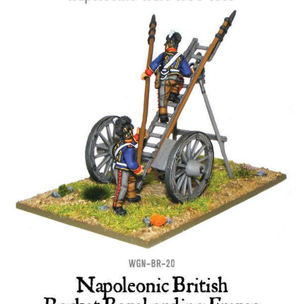 Napoleonic British Rocket Bombarding Frame