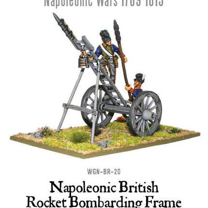 Napoleonic British Rocket Bombarding Frame