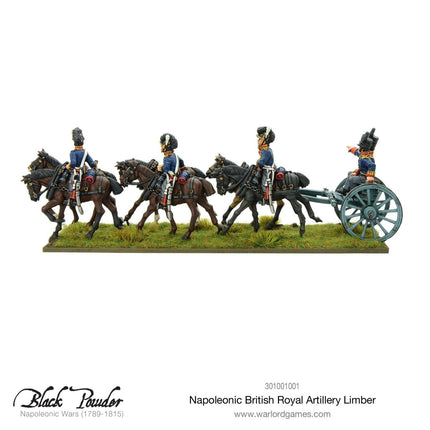 Napoleonic British Royal Artillery Limber - Artillerie - Warlord Games - 301001001