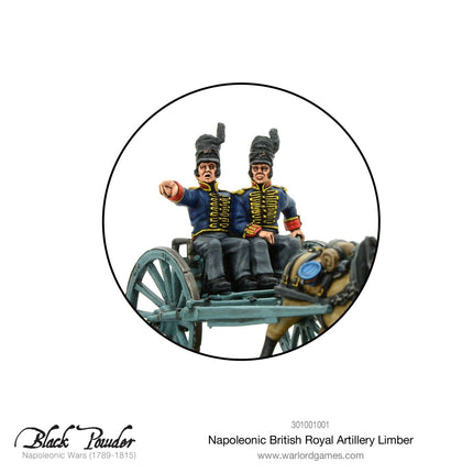 Napoleonic British Royal Artillery Limber - Artillerie - Warlord Games - 301001001