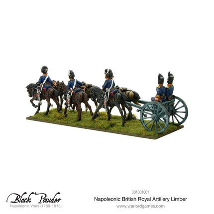 Napoleonic British Royal Artillery Limber - Artillerie - Warlord Games - 301001001