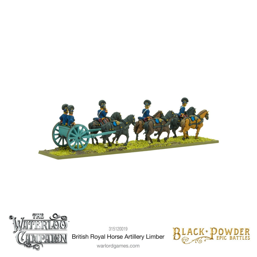 Napoleonic British Royal Horse Artillery Limber - Artillerie - Warlord Games - 301001002