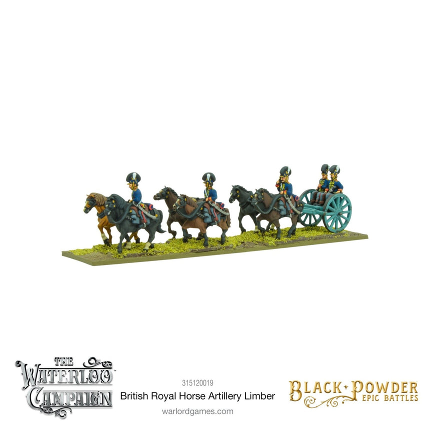 Napoleonic British Royal Horse Artillery Limber - Artillerie - Warlord Games - 301001002