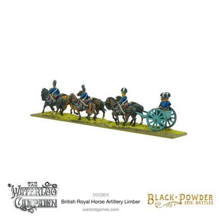 Napoleonic British Royal Horse Artillery Limber - Artillerie - Warlord Games - 301001002