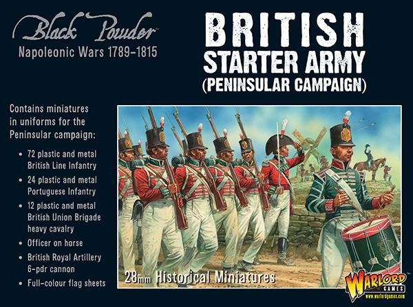 Napoleonic British Starter Army (Peninsular Campaign) - Starterarmee - Warlord Games - 309911006