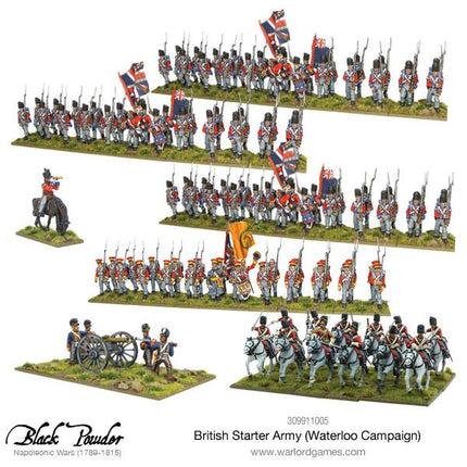 Napoleonic British Starter Army (Waterloo Campaign) - Starterarmee - Warlord Games - 309911005