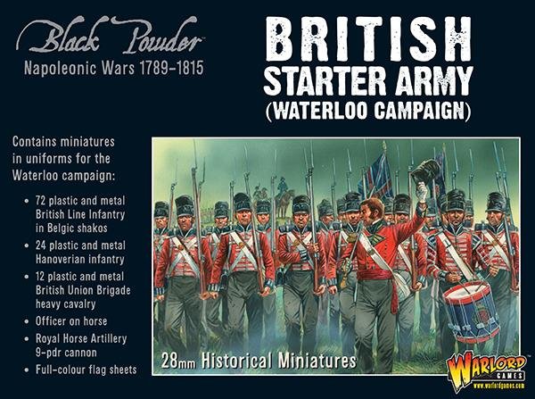 Napoleonic British Starter Army (Waterloo Campaign) - Starterarmee - Warlord Games - 309911005