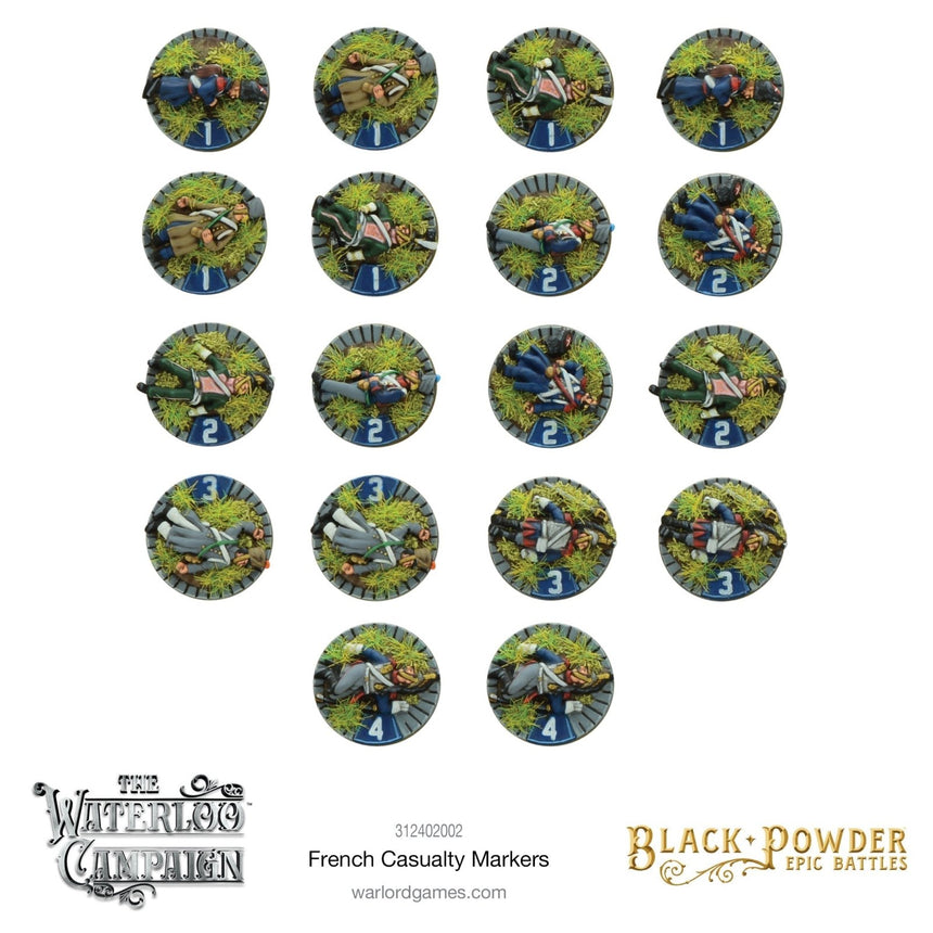 Napoleonic French Casualty Markers - Zubehör - Warlord Games - 312402002