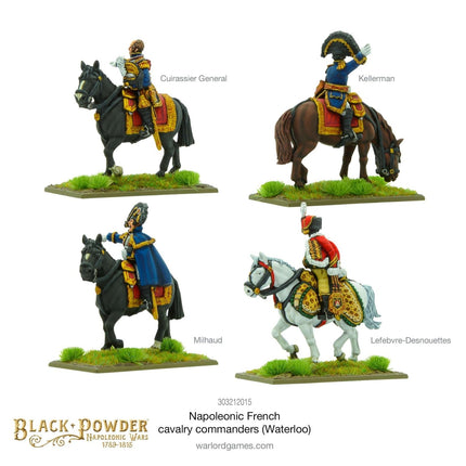 Napoleonic French Cavalry Commanders (Waterloo) - Sonder - /Einzelmodelle - Warlord Games - 303212015