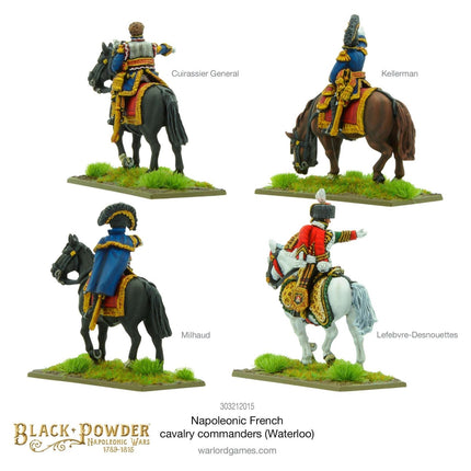Napoleonic French Cavalry Commanders (Waterloo) - Sonder - /Einzelmodelle - Warlord Games - 303212015