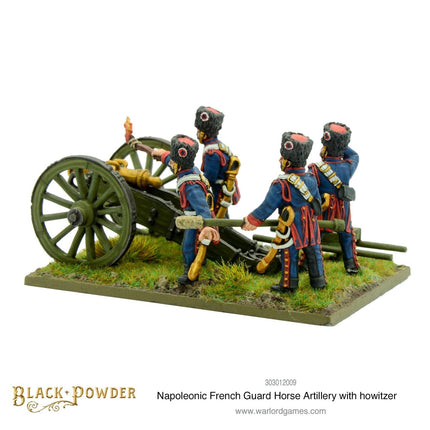 Napoleonic French Guard Horse Artillery with Howitzer - Artillerie - Warlord Games - 303012009