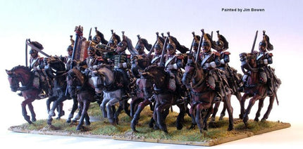 Napoleonic French Heavy Cavalry 1812-1815 - bemalt als Kürassiere - Perry Miniatures - PM-FN120