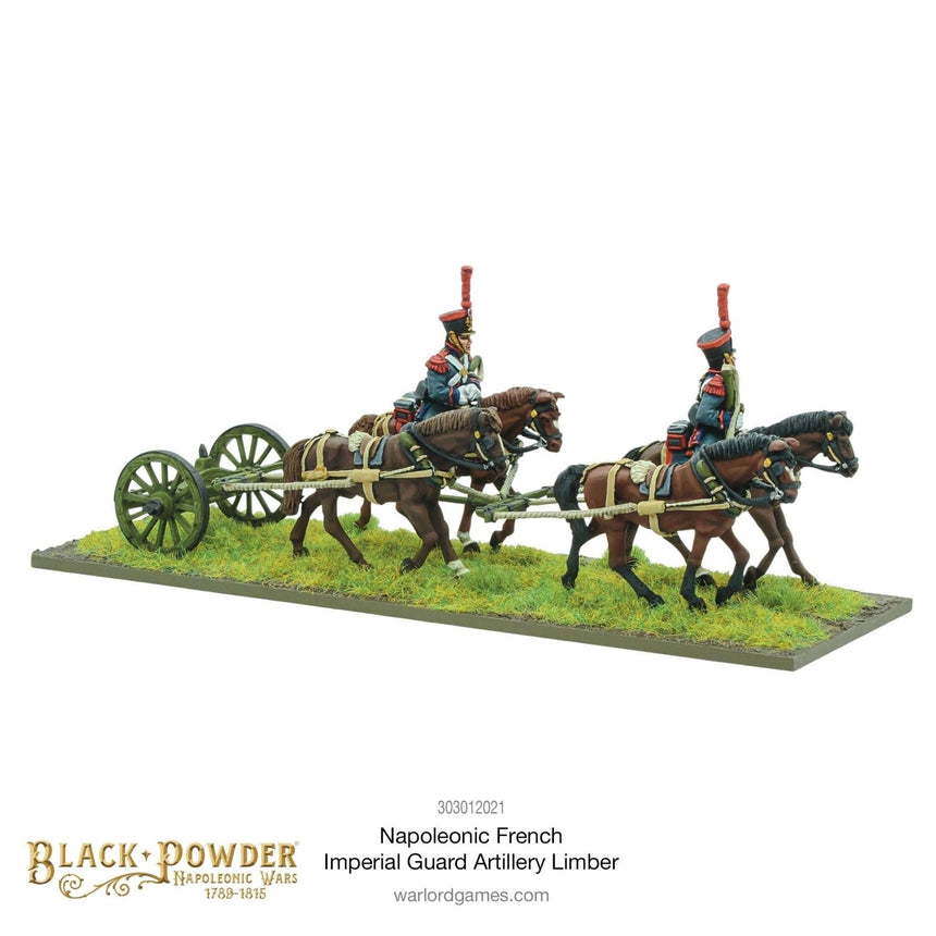 Napoleonic French Imperial Guard Artillery Limber - Artillerie - Warlord Games - 303012021