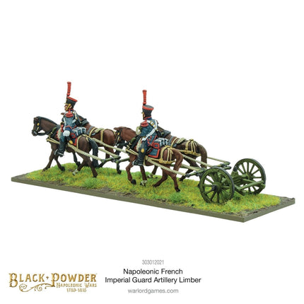 Napoleonic French Imperial Guard Artillery Limber - Artillerie - Warlord Games - 303012021